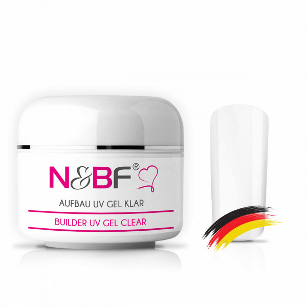 Nails & Beauty Factory Aufbau UV Gel klar 30 ml