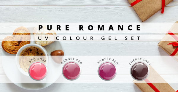 Nails & Beauty Factory Color Gel Set Pure Romance