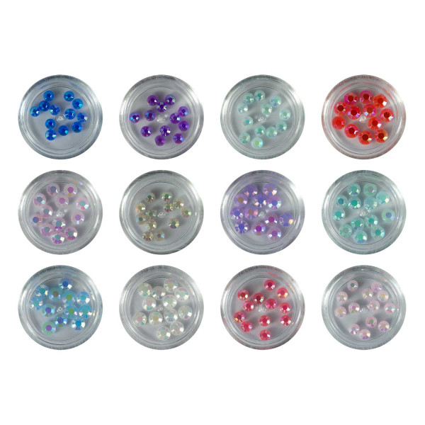 Nails Factory Strasssteine Mix Pastell 12er Set