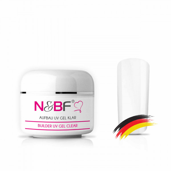 Nails & Beauty Factory Aufbau UV Gel Klar 5 ml