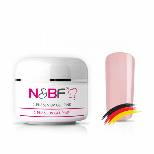 Nails & Beauty Factory 1-Phasen UV Gel Pink 30 ml