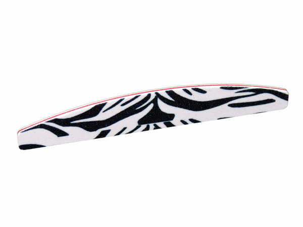 Profil Nagelfeile Trapez Zebra Design 10er Set